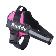 Load image into Gallery viewer, Personalized Dog Harness NO PULL Reflective Breathable Adjustable Pet Harness For Small large Dog Harness Vest With Custom patch
