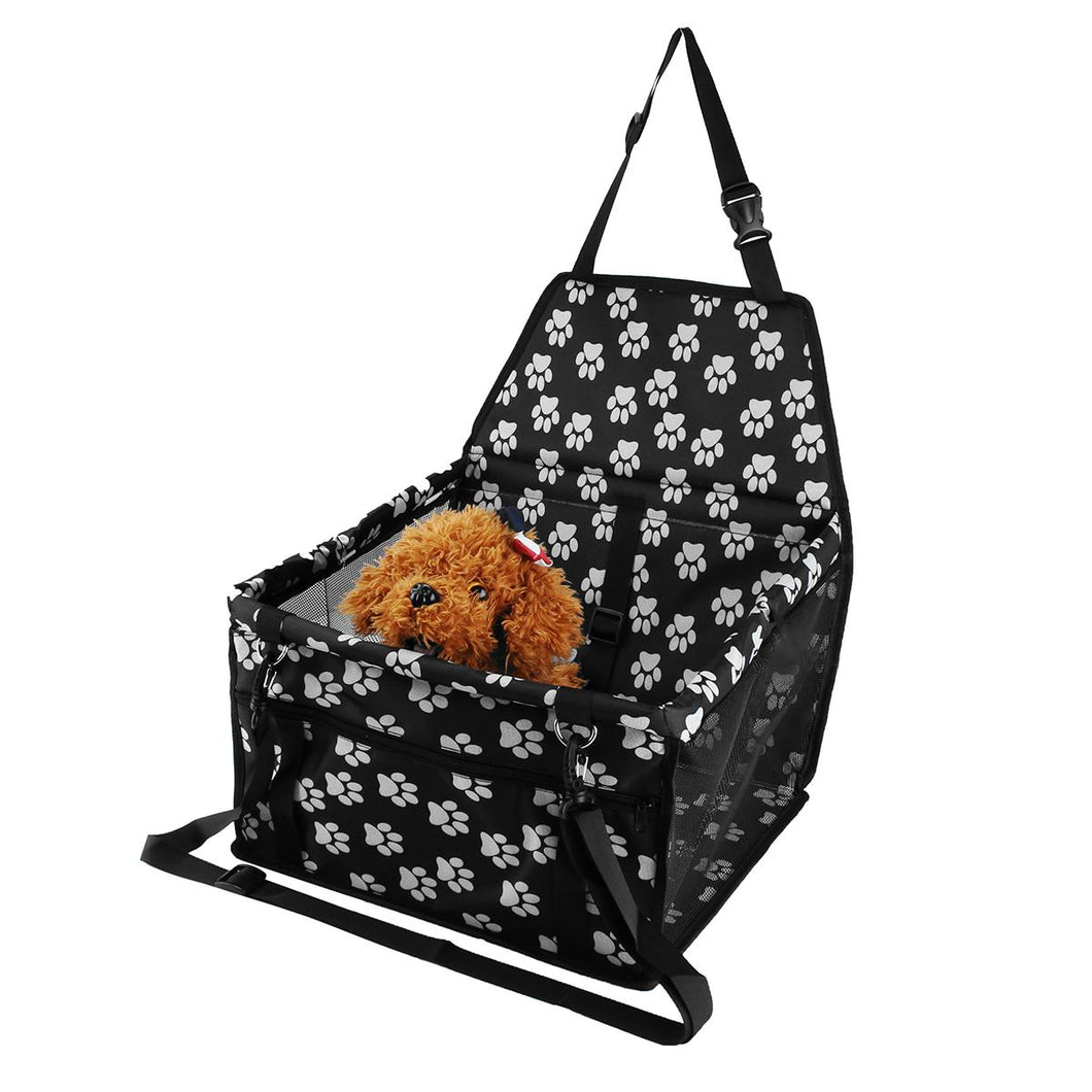 40x40x25 600D Waterproof Portable Booster Car Seat Cover Basket Puppy Travel Box Bag Dog Cat Pet Safe Folding