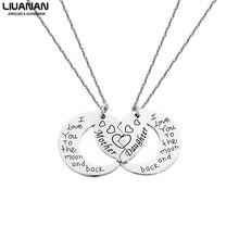 Load image into Gallery viewer, Mother Daughter Necklace Set of 2 Broken Heart Mom and Me Jewelry &quot;Mama, Mama&#39;s Mini&quot; Mom Daughter Stainless Pendant Necklaces
