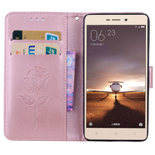 Load image into Gallery viewer, Case Leather Case Back Cover For Xiaomi Redmi 3 S PRO Rose Flower Design Phone Cases Redmi 3 PRO 3S Cover
