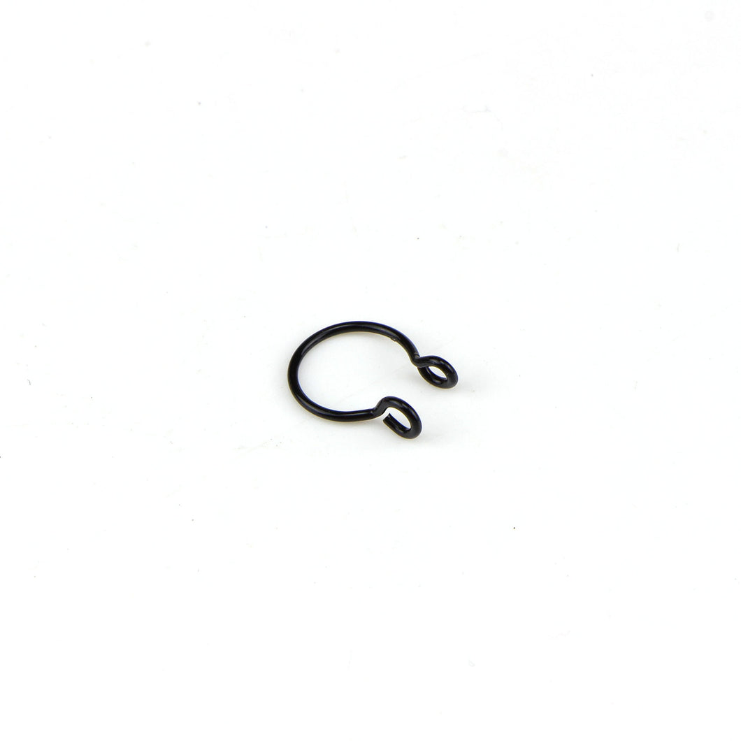 New 1pc Medical Steel Titanium Steel Sexy Open U Shape Semicircle Ear Clip Nasal Clip Nose Ring Nose Stud Piercing Jewelry