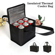 Load image into Gallery viewer, Portable Lunch Cooler Bag Folding Insulation Picnic Ice Pack Food Thermal Bag Drink Carrier Insulated Bags Food Delivery Bag
