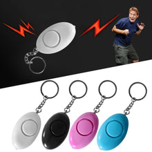 Load image into Gallery viewer, Mini Egg Shape Women Personal Safety Alarm Keyring Anti-Attack Security Protection Emergency Alarm Children School Alert
