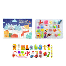 Load image into Gallery viewer, Fidget Toy Box Gift Merry Christmas Countdown Calendar 24 Days Fidget Toys Kit For Children Antistress Set Popete Toys Pack
