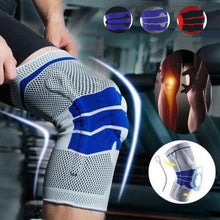 Load image into Gallery viewer, S-XL Patchwork Knee Brace Support Sports Nylon Sleeve Pad Compression Sport Pads Running Basket Elbow Knee Pads
