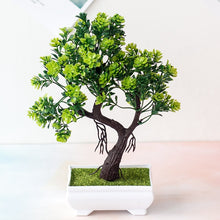 Load image into Gallery viewer, Simulation bonsai ornaments fake tree potted welcoming pine plastic fake potted plant Artificial pine tree indoor decoration
