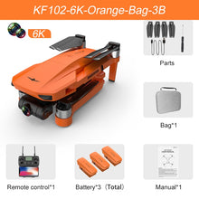 Load image into Gallery viewer, KF102 GPS Drone 4k Profesional 8K HD Camera 2-Axis Gimbal Anti-Shake Photography Brushless Foldable Quadcopter RC Distance 1200M
