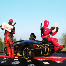 Load image into Gallery viewer, Car Marvel Interior Decoration Personality Anime DeadPool Action Mini Doll For Car Goods Car Interior Accessories Decoration
