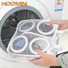 Load image into Gallery viewer, HOOMIN Lazy Shoes Washing Bags Washing Bags for Shoes Underwear Bra Shoes Airing Dry Tool Mesh Laundry Bag Protective Organizer
