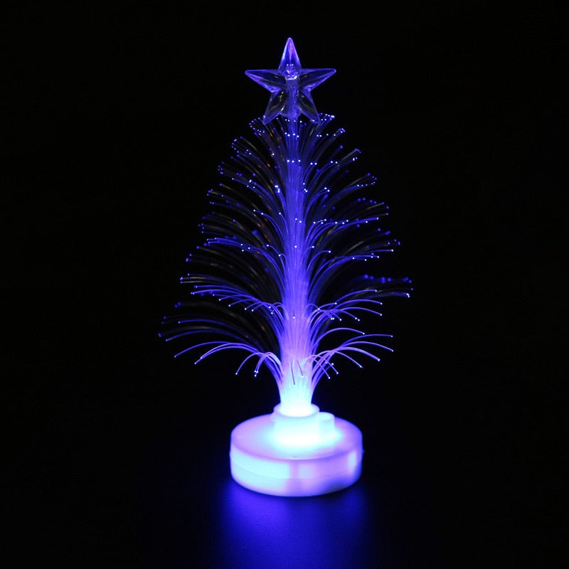 Hot Merry LED Color Changing Mini Christmas Xmas Tree Home Table Party Decor Charm