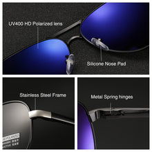 Load image into Gallery viewer, 2021 HD Polarized UV 400 men&#39;s Sunglasses brand new male cool driving Sun Glasses driving eyewear gafas de sol shades with box
