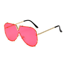 Load image into Gallery viewer, Men&#39;s Sunglasses Fashion Oversized Sunglasses Men Brand Designer Goggle Sun Glasses Female Style Oculos De Sol UV400 O2
