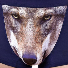 Load image into Gallery viewer, 4XL Large Size Male Underwear Funny Cool Underpants Wolf Modal U Convex Underware Men Boxers Comfortable Soft Boxer Shorts Man
