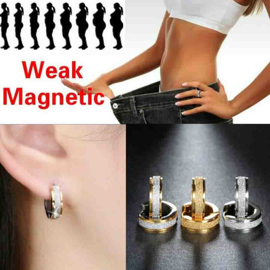 New Grind Stainless Steel Healthcare Weight Loss Earrings Hand String Slimming Healthy Stimulating Acupoints Gallstone Earring