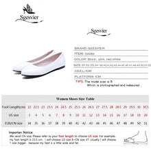 Load image into Gallery viewer, SGESVIER Women Flats Spring New Elegant Classics Dress Plus Size 31-52 Round Head Flat Heels Lady Shoes For Woman Slip On OX084
