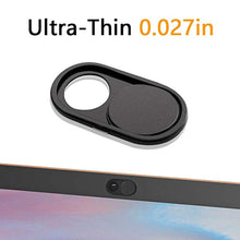 Load image into Gallery viewer, Laptop Camera lens Webcam Cover Fisheye Slider Ultra Thin Metal Web Camera Sticker Shutter for MacBook Pro iMac PC iPad Tablet
