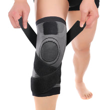Load image into Gallery viewer, Drop ship From USA Pressurized Fitness Running Cycling Bandage Knee Support Braces Elastic Nylon Sports Compression Pad Sleeve
