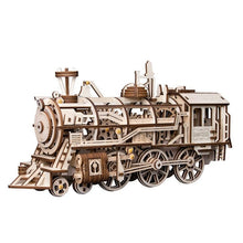 Load image into Gallery viewer, Robotime DIY 3D Wooden Mechanical Puzzle  Model Building Kits Laser Cutting Action by Clockwork Gift Toys for Children LG/LK/AM
