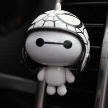 Load image into Gallery viewer, Helmet Baymax Car Vents Perfume Clip Air Freshener Automobile Interior Fragrance Decoration Ornaments Car Styling Accessories
