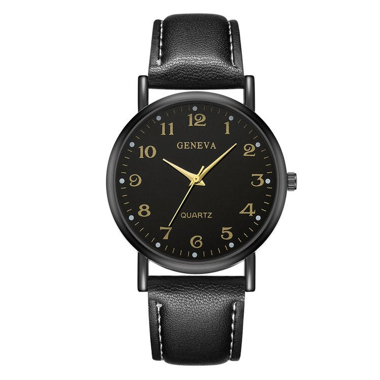 Luxury Top Brand Women Watch Yellow Dial Lady Watches Elegant Dress Steel Back Leather Strap Wrist Watch Clock Reloj Mujer 2020