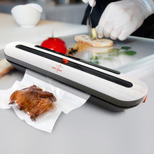 Load image into Gallery viewer, White Dolphin Vacuum Food Sealer Machine 220V 110V Home Mini Vacuum Sealer Packaging Machine With 10pcs Food Storage Bags
