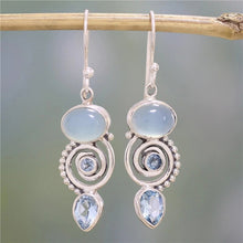 Load image into Gallery viewer, Earrings Women Ear Moonstone Retro Jewelry Handmade Earring Gifts Vintage

