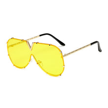 Load image into Gallery viewer, Men&#39;s Sunglasses Fashion Oversized Sunglasses Men Brand Designer Goggle Sun Glasses Female Style Oculos De Sol UV400 O2
