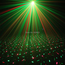 Load image into Gallery viewer, ESHINY Remote R&amp;G Laser 4Patterns Projector DJ Party Effect Light Dance Disco Bar Holiday Home Coffee Christmas Stage Show L20N7
