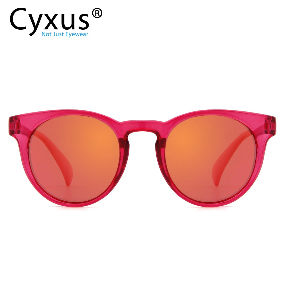 Cyxus Polarized Sunglasses for Kids Girls Boys Children, Small Face Eyewear for Age 3-12, UV Protection, with Case, Lightweight