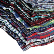Load image into Gallery viewer, High Quality Brand 4-Pack Men&#39;s Boxer Shorts Woven Cotton 100% Classic Plaid Combed Male Underpant Loose Breathable Oversize
