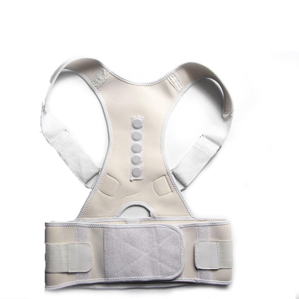 Adjustable Magnetic Posture Corrector Corset Back Brace Back Belt Lumbar Support Straight Corrector for Men Women S-XXL