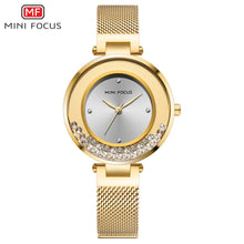 Load image into Gallery viewer, 2020 NEW Fashion Casual Ladies Watch For Women Luxury Casual Top Brand Crystal Watches Silver Ultra Thin Mesh Strap Waterproof
