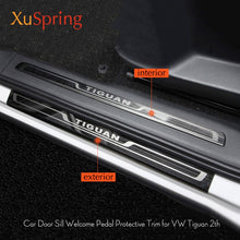 Load image into Gallery viewer, For 2016 2017 2018 VW Tiguan MK2 Europe version Car Scuff Plate Door Sill Trim Welcome Pedal Car accessories
