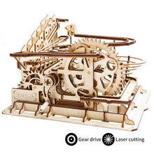 Load image into Gallery viewer, Robotime DIY 3D Wooden Mechanical Puzzle  Model Building Kits Laser Cutting Action by Clockwork Gift Toys for Children LG/LK/AM
