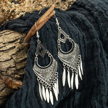 Load image into Gallery viewer, Boho Vintage Ethnic Dangle Drop Long Earrings Hanging Gifts for women for Women Female Fashion Indian Jewelry Ornaments Ear

