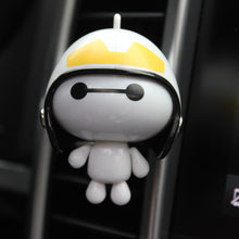 Load image into Gallery viewer, Helmet Baymax Car Vents Perfume Clip Air Freshener Automobile Interior Fragrance Decoration Ornaments Car Styling Accessories
