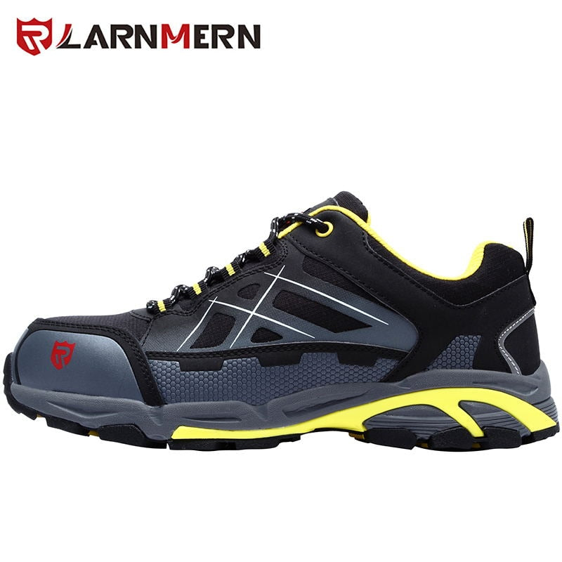LARNMERN 2020 Safety Shoes S3 SRC Professional Protection Comfortable Breathable Lightweight Steel Toe Anti-nail Work Shoes