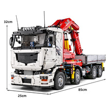 Load image into Gallery viewer, Mould King 19002 High-Tech RC Car Toys MOC-8800 App Motorized Pneumatic Crane Truck Model Building Blocks Kids Christmas Gifts
