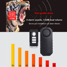 Load image into Gallery viewer, Remote Control Bicycle And Motorcycle Wireless Anti-Theft Device Safety Early Warning System Vibration Sensor Anti-Lost Reminder
