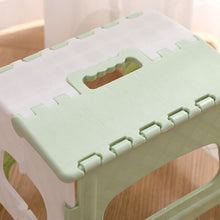 Load image into Gallery viewer, Plastic Multi Purpose Folding Stool Step stool kids Home Train Outdoor Indoor Storage Foldable Child stool banqueta plegable
