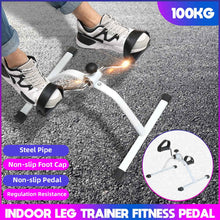 Load image into Gallery viewer, Anti-slip Indoor Fitness Bike Gym Workout Leg Trainer Pedal Bike Leg Rehabilitation Exercise Tools Bike Trainer

