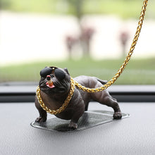 Load image into Gallery viewer, Car Dashboard Ornament Bully Pitbull Dog Doll Auto Interior Accessories Ornaments Cute Chritmas Gift Creative Home Decor
