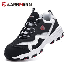Load image into Gallery viewer, LARNMERN 2020 News Safety Shoes S3 SRC Professional Protection Comfortable Breathable Lightweight Steel Toe Anti-nail Work Shoes
