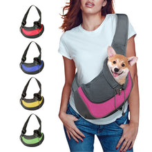 Load image into Gallery viewer, Pet Puppy Carrier S/L Outdoor Travel Dog Shoulder Bag Mesh Oxford Single Comfort Sling Handbag Tote Pouch
