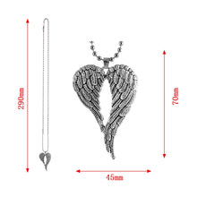 Load image into Gallery viewer, Car Pendant Angel Wing Rearview Mirror Decoration Hanging Charm Ornaments Automobiles Interior Cars Accessories Holiday Gifts
