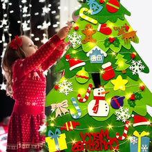 Load image into Gallery viewer, DIY Felt Christmas Tree Decorations Set Christmas Party Supplies For Nursery Children Gift Felt Christmas Tree christmas tree
