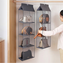Load image into Gallery viewer, luluhut Handbag hanging organizer Hanging wardrobe organizer Three-dimensional storage hanging bag Handbag organizer for closet

