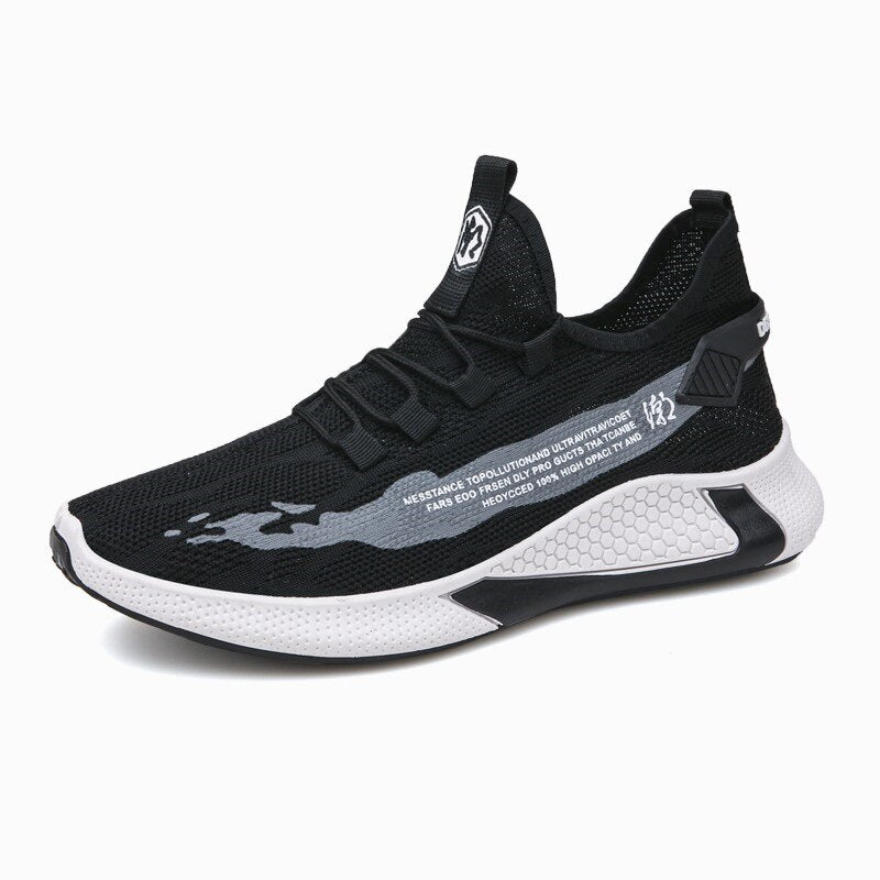 New Hot Style Men Running Shoes Lace Up Sport Shoes Outdoor Jogging Walking Athletic Shoes Comfortable Sneakers for Men