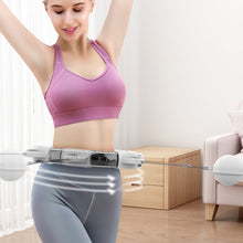 Load image into Gallery viewer, Q6 Weighted Smart Easy Sport hoola Hoop Gym Equipment Fitness Body Building Musculation Waist Trainer Slimming Aros
