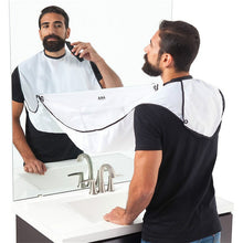 Load image into Gallery viewer, New Male Beard Shaving Apron Care Clean Hair Adult Bibs Shaver Holder Bathroom Organizer Gift for Man
